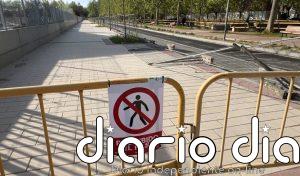 PSOE de Valladolid asegura que las vallas de una obra que "concluyó hace meses" bloquean una parte del paseo del Cauce