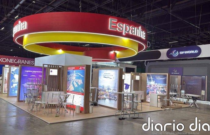 Puertos del Estado y seis autoridades portuarias participan en la feria Intermodal South America de São Paulo