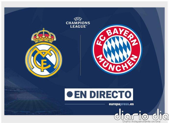 Real Madrid - Bayern Munich, en directo hoy: sigue el partido de Champions League minuto a minuto