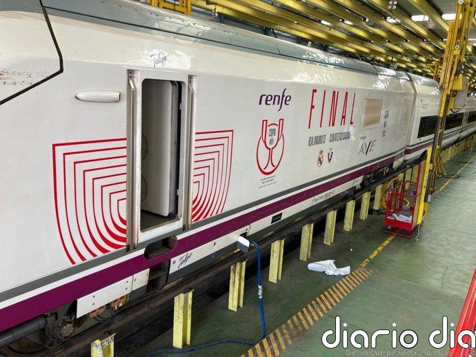 Renfe ofrece 3.000 plazas en trenes especiales desde Madrid y San Sebastián para la final de Copa en Sevilla