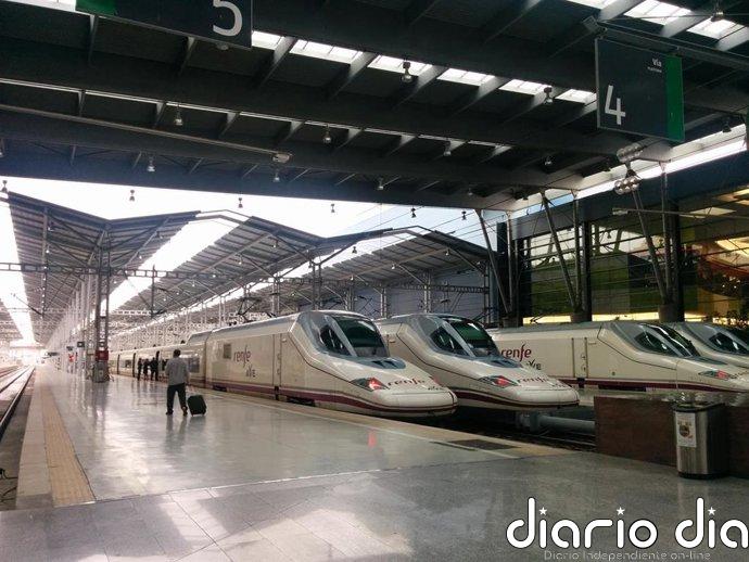 Renfe ofrece este jueves el primer AVE directo Madrid-Málaga tras la recuperación de la línea de Alta Velocidad