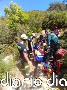 Rescatan a una senderista tras sufrir una caída en un parque natural en Alcala de Los Gazules (Cádiz)