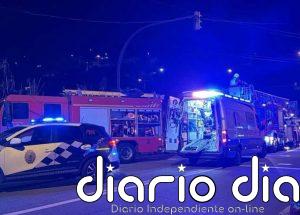 Rescatan en Vigo a un hombre que se precipitó por un terraplén de 8 metros en la Avenida do Aeroporto