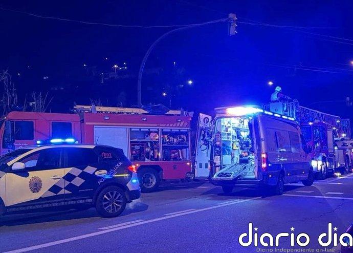 Rescatan en Vigo a un hombre que se precipitó por un terraplén de 8 metros en la Avenida do Aeroporto