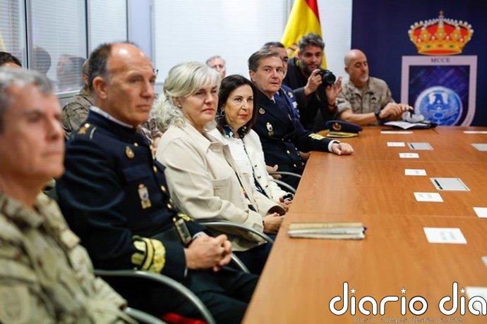 Robles visita el Centro de Gestión de Datos en Torrejón que permite monitorizar misiones de la OTAN
