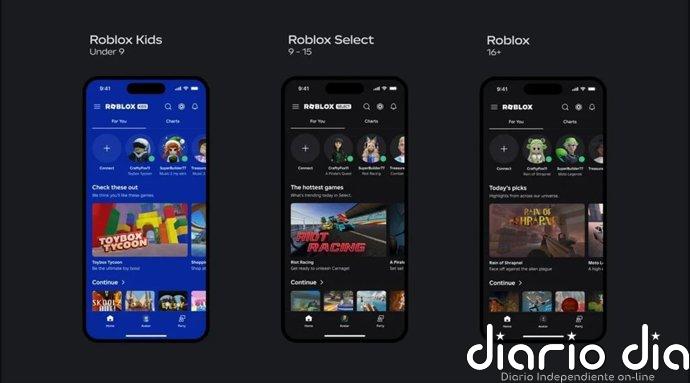 Roblox presenta las nueva cuentas de niveles de edad 'Kids' y 'Select' basadas en la verificación de edad