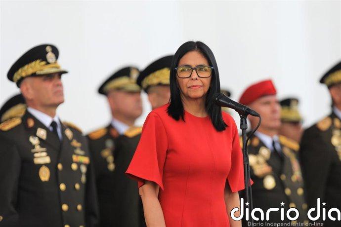 Rodríguez urge el cese de las sanciones para que las inversiones en Venezuela puedan desarrollarse plenamente