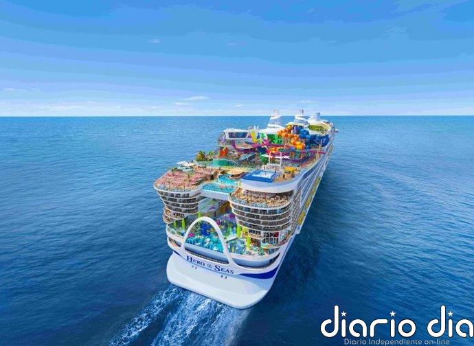 Royal Caribbean presenta el 'Hero of the Seas',el cuarto barco de la clase Icon que debutará en 2027