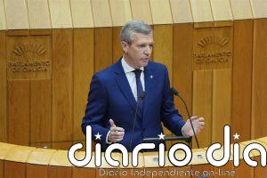 Rueda rechaza seguir "rutas equivocadas" y se reivindica: "Galicia tiene que marcar el camino; aquí hay proyecto"