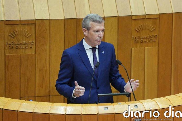 Rueda rechaza seguir "rutas equivocadas" y se reivindica: "Galicia tiene que marcar el camino; aquí hay proyecto"