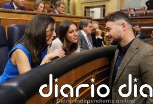 Rufián e Irene Montero protagonizan este jueves su acto sobre el futuro de la izquierda