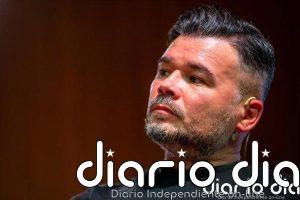 Rufián (ERC) ve una "regresión" de la derecha independentista que está arrastrando a ERC