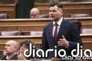 Rufián tilda de "racistas" a quienes hablan de prioridad nacional: "No debería ser decente ni legal"