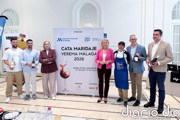 Sabor a Málaga muestra en Verema lo mejor de la despensa malagueña con una cata maridada