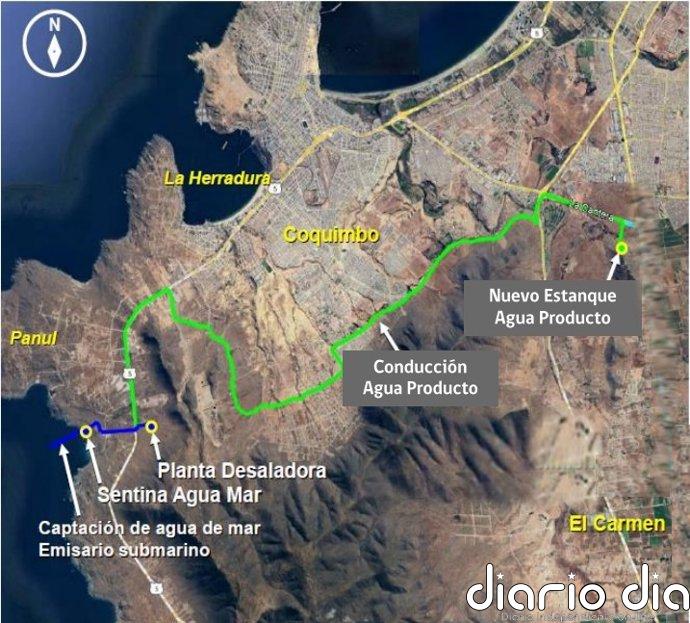 Sacyr Agua se adjudica la construcción de la desaladora de Coquimbo (Chile) por 269,4 millones de euros