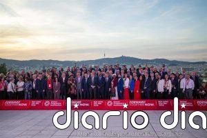 Sánchez encabeza la cena del Global Progressive Mobilisation en el MNAC de Barcelona