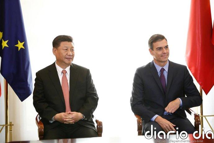 Sánchez pide a Xi Jinping corregir el "excesivo" desequilibrio comercial de España y Europa con China