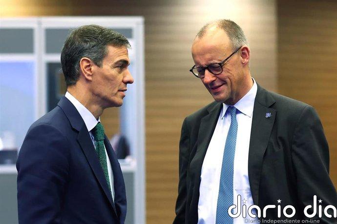 Sánchez reclama a Francia que desbloquee el proyecto del caza europeo "de una santa vez"