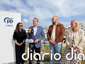 Sanz destaca el proyecto del nuevo centro de salud de Barbate y reivindica el "compromiso" del PP con el municipio