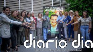 Sanz (PP): Andalucía se juega el 17M "seguir construyendo el futuro o volver a las historias de Chaves"