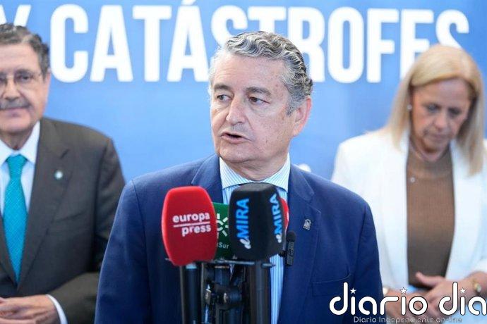 Sanz, "prudente" ante encuesta del Centra, valora que los andaluces apuesten por la "mayoría de estabilidad"