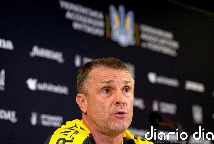 Sergei Rebrov, cesado como seleccionador de Ucrania tras quedarse fuera del Mundial