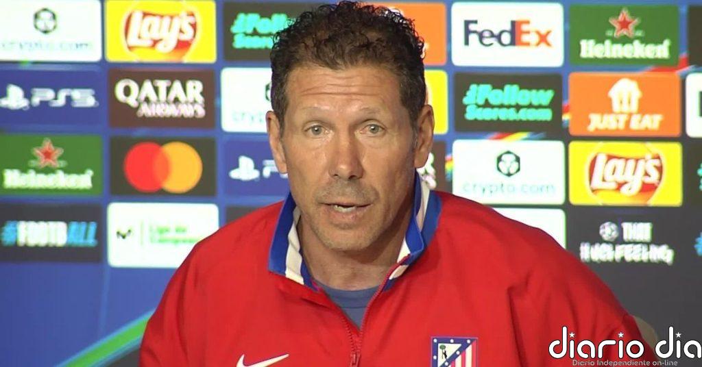 Simeone: “¿La Champions? Yo creo que no nos debe nada nadie”