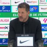 Simeone: “La responsabilidad de todo lo que le ha sucedido al equipo es mía”