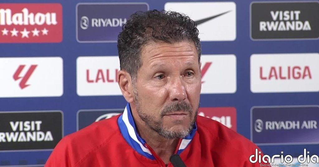 Simeone: “Los demonios nos invitan a querer relajarnos y tener miedo”