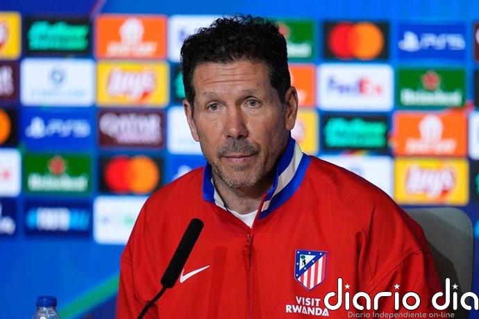 Simeone: "Necesitamos seguir adelante y no importa quién esté delante"
