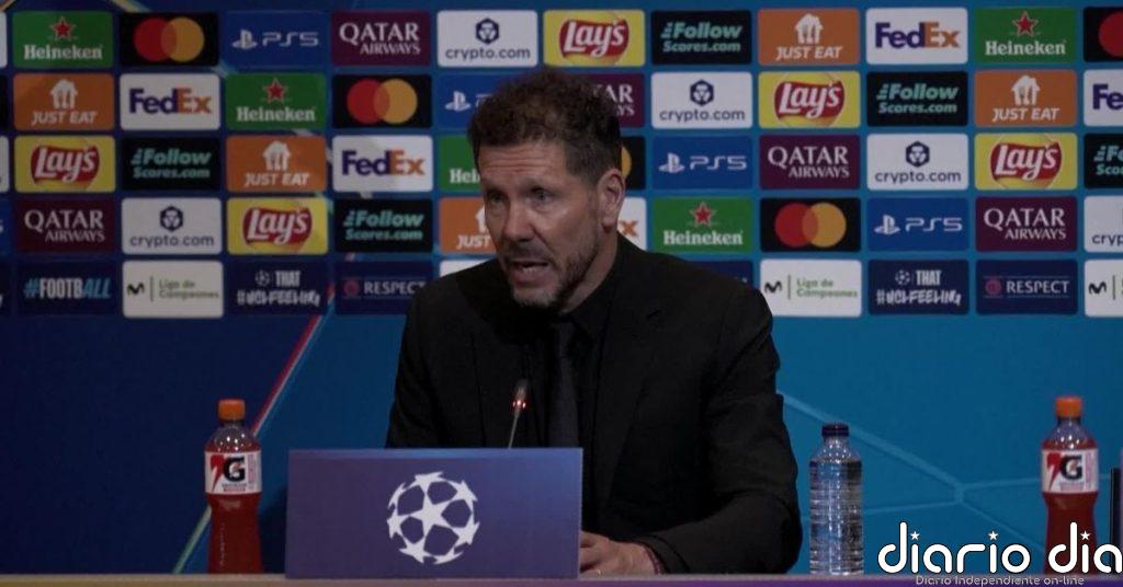 Simeone, sobre la vuelta: “Estamos preparados para competir un partido difícil”