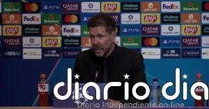 Simeone, sobre la vuelta: “Estamos preparados para competir un partido difícil”