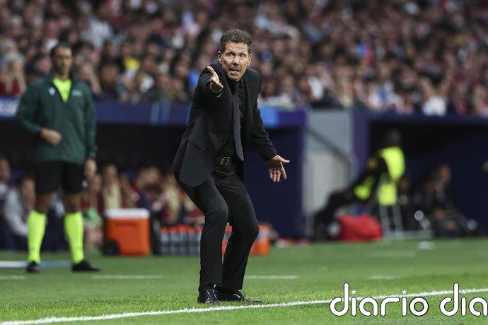Simeone: "Tenemos por delante un desafío extraordinario e iremos con todo"