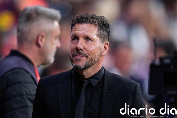 Simeone: "Tengo un plan y no me voy a mover de eso"