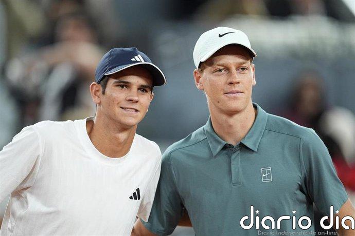 Sinner: "Jódar tiene todo lo que necesita, mi consejo es que mantenga lejos la presión"