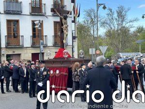 Solemnidad en el centro de Logroño ante el traslado del Santo Cristo de las Ánimas