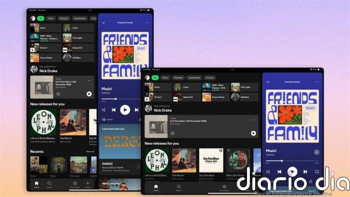 Spotify presenta una nueva interfaz de su aplicación para tabletas para una experiencia adaptada a pantallas más grandes