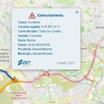 Sucesos.- Retenciones de dos kilómetros en la A-70, en Orgegia, tras un siniestro
