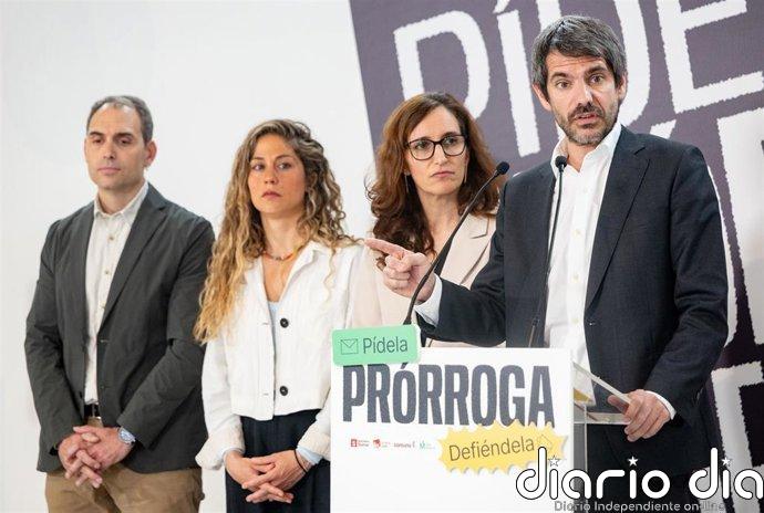 Sumar impulsa al margen del PSOE una ronda para pedir a los grupos, incluido el PP, que apoyen la prórroga de alquileres