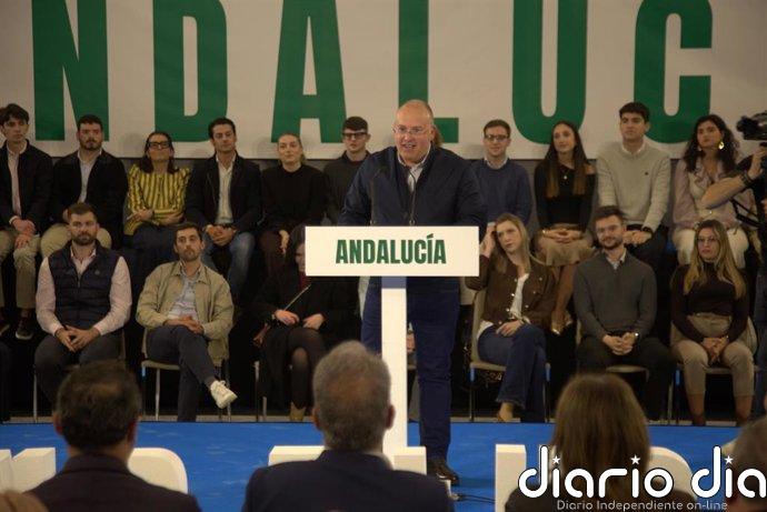 Tellado apela a una mayoría "holgada" del PP andaluz para "revalidar" un Gobierno "a pleno rendimiento al día siguiente"