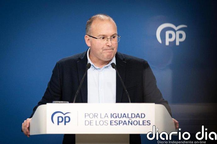 Tellado defiende la "prioridad nacional" del pacto extremeño PP-Vox y garantiza ayudas a Cáritas: "No les va a afectar"