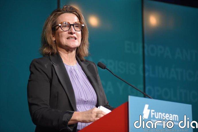 Teresa Ribera afirma que Europa "no es menos competitiva" que Estados Unidos