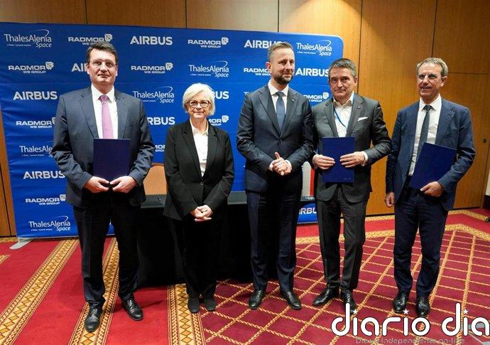 Thales, Leornardo y Airbus se alían para desarrollar un satélite de telecomunicaciones de defensa de Polonia