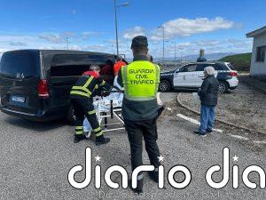 Trasladado al Hospital de Navarra un logroñés de 78 años tras sufrir un problema cardíaco en la A-12