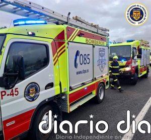 Trasladado al hospital un hombre con quemaduras tras un incendio en una vivienda de Chipiona