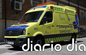 Trasladan al hospital a una mujer tras una colisión múltiple en Miranda de Ebro (Burgos)