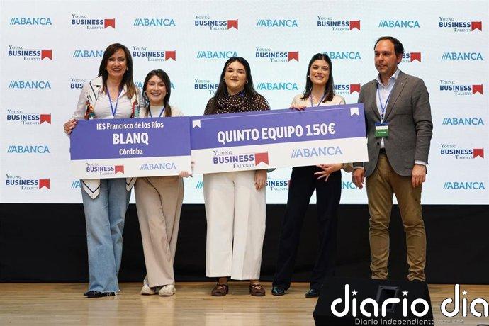 Tres estudiantes cordobesas se alzan con el quinto puesto en la competición educativa Young Business Talents