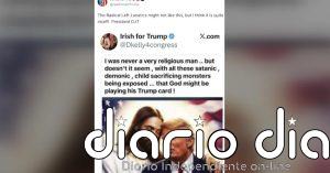 Trump cuelga en sus redes una imagen creada con Inteligencia Artificial en la que es bendecido por Jesucristo