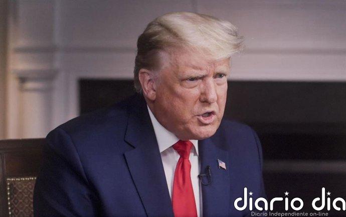 Trump dice que el armamento y personal militar de EEUU "permanecerá" en Irán y alrededores hasta que se cumpla el pacto