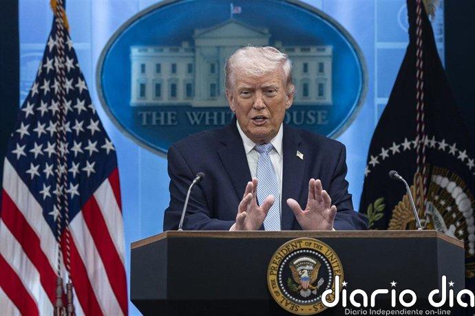 Trump se muestra "muy optimista" sobre un acuerdo de paz con Irán ante las conversaciones en Pakistán este fin de semana